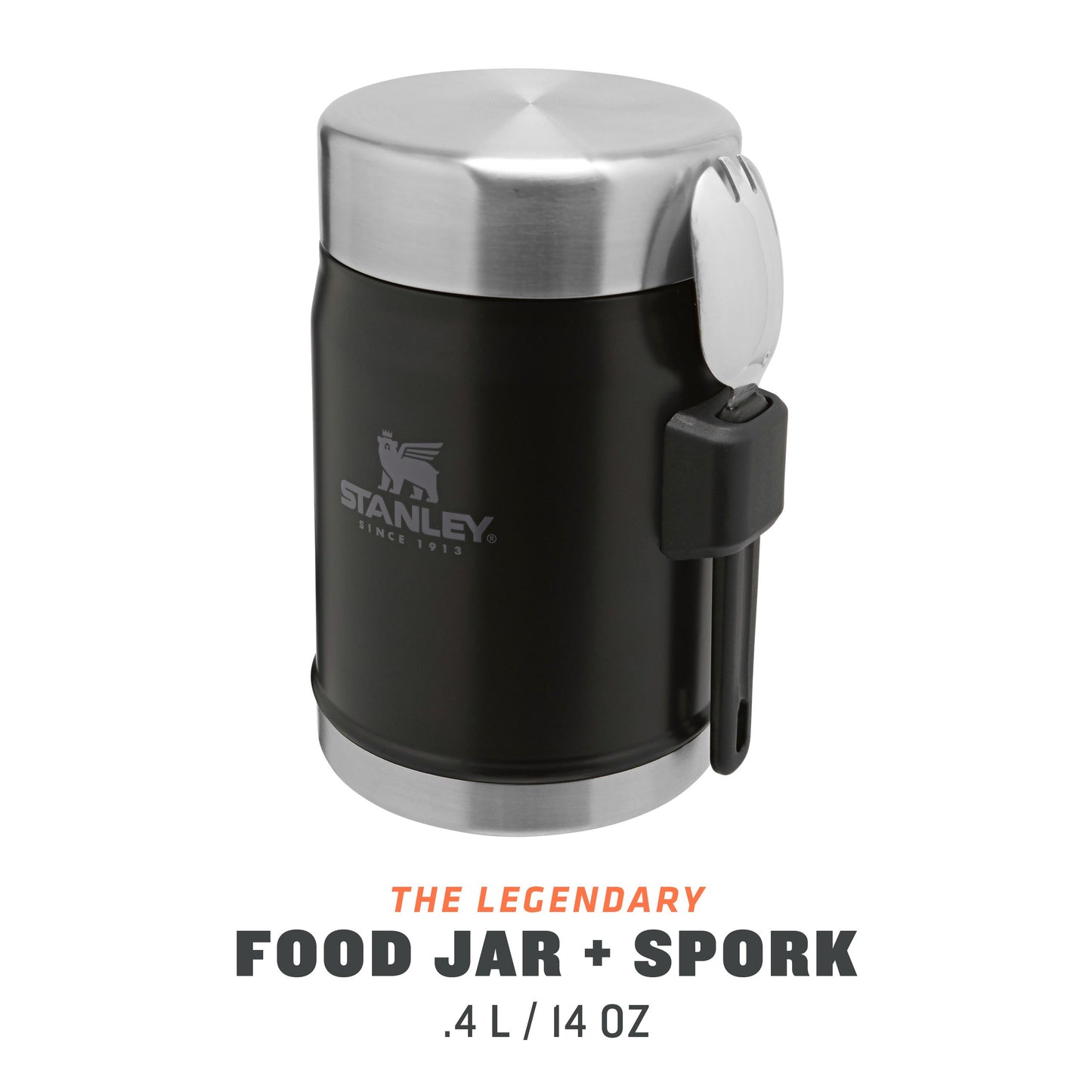 Classic Legendary Food Jar + Spork | 0.4L