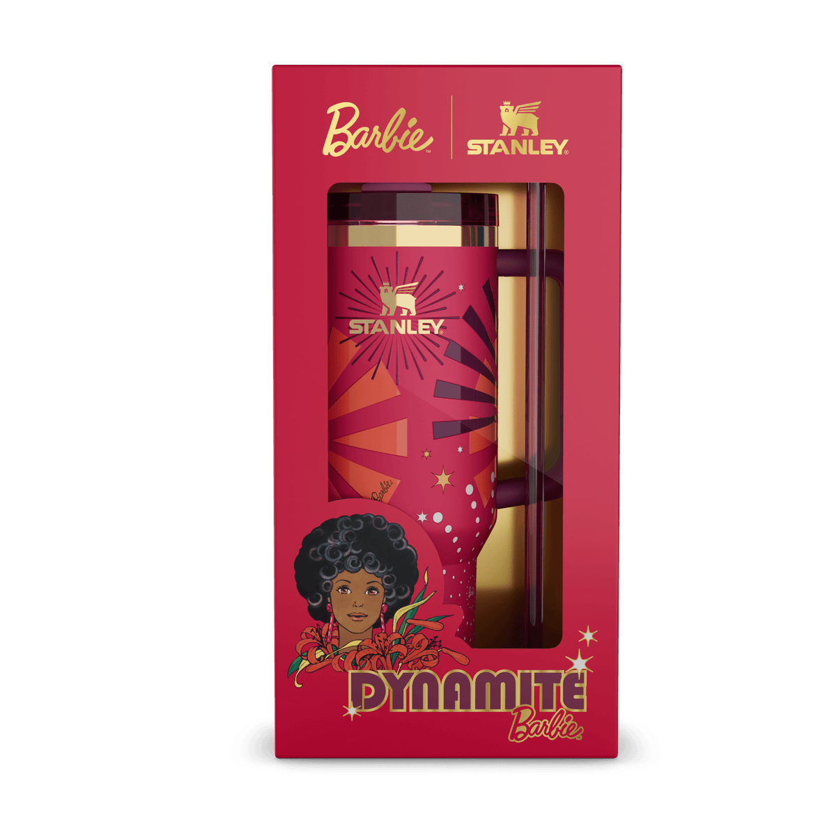 Stanley 1913 The Barbie™ x Stanley Icon Quencher 1.18L in 80's Dynamite