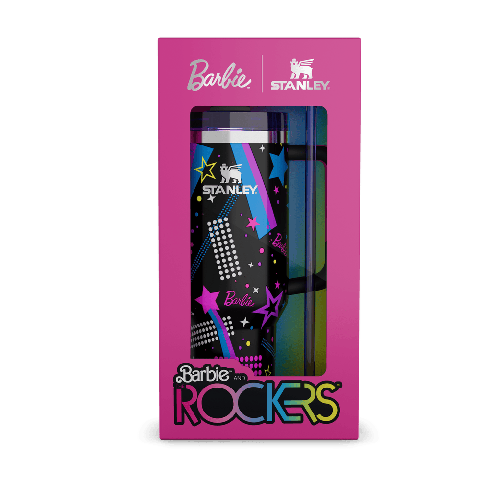Stanley 1913 The Barbie™ x Stanley Icon Quencher in 80's Rockers