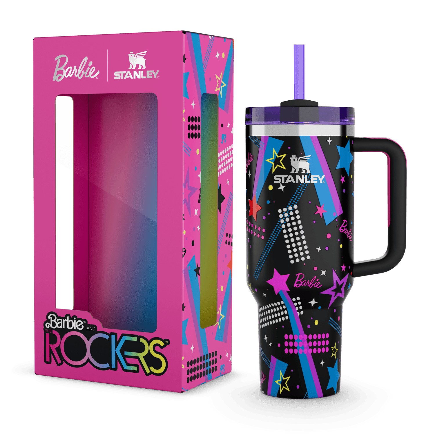 Stanley 1913 The Barbie™ x Stanley Icon Quencher in 80's Rockers | View 2