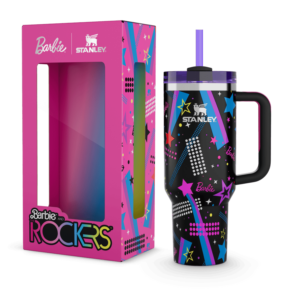 Stanley 1913 The Barbie™ x Stanley Icon Quencher in 80's Rockers