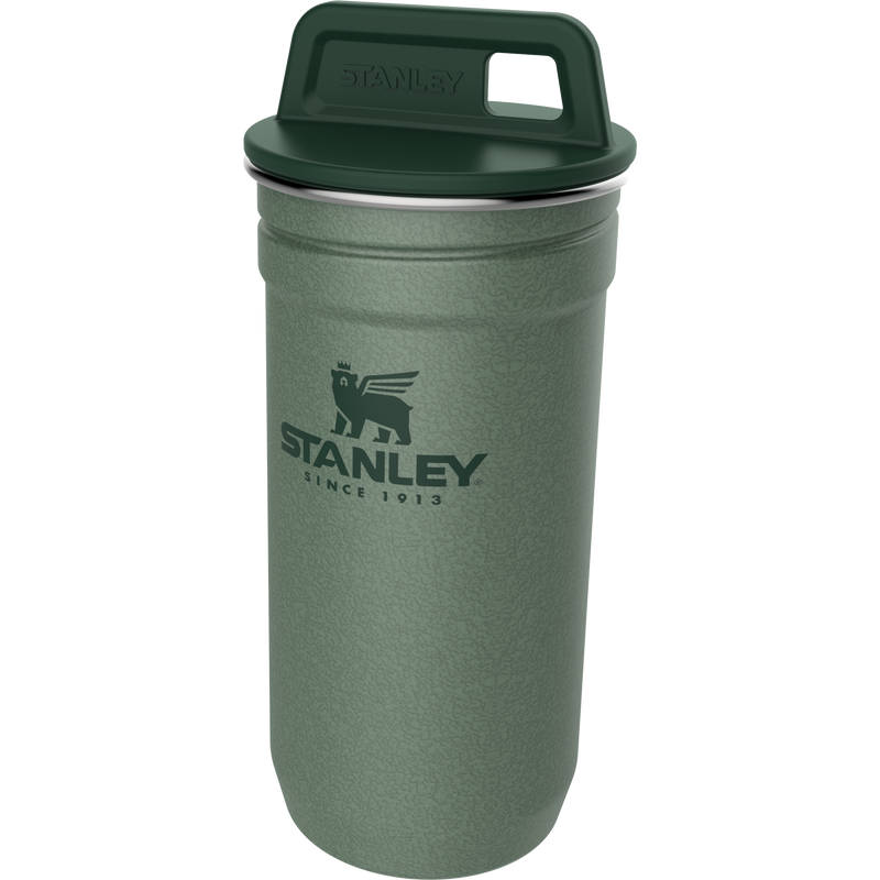 Stanley 1913 Adventure Nesting Shot Glass Set in Hammertone Green
