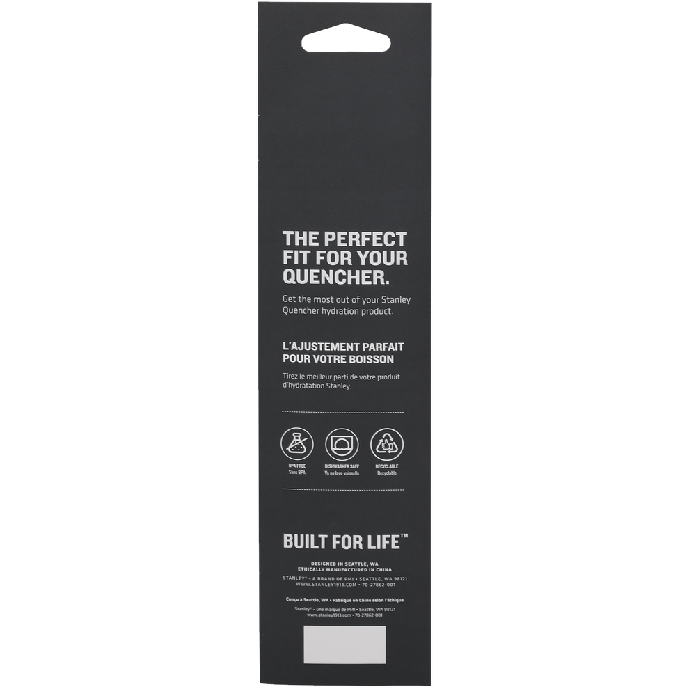 Stanley 1913 Quencher® H2.0 FlowState™ Tumbler Straws 0.59L in Clear