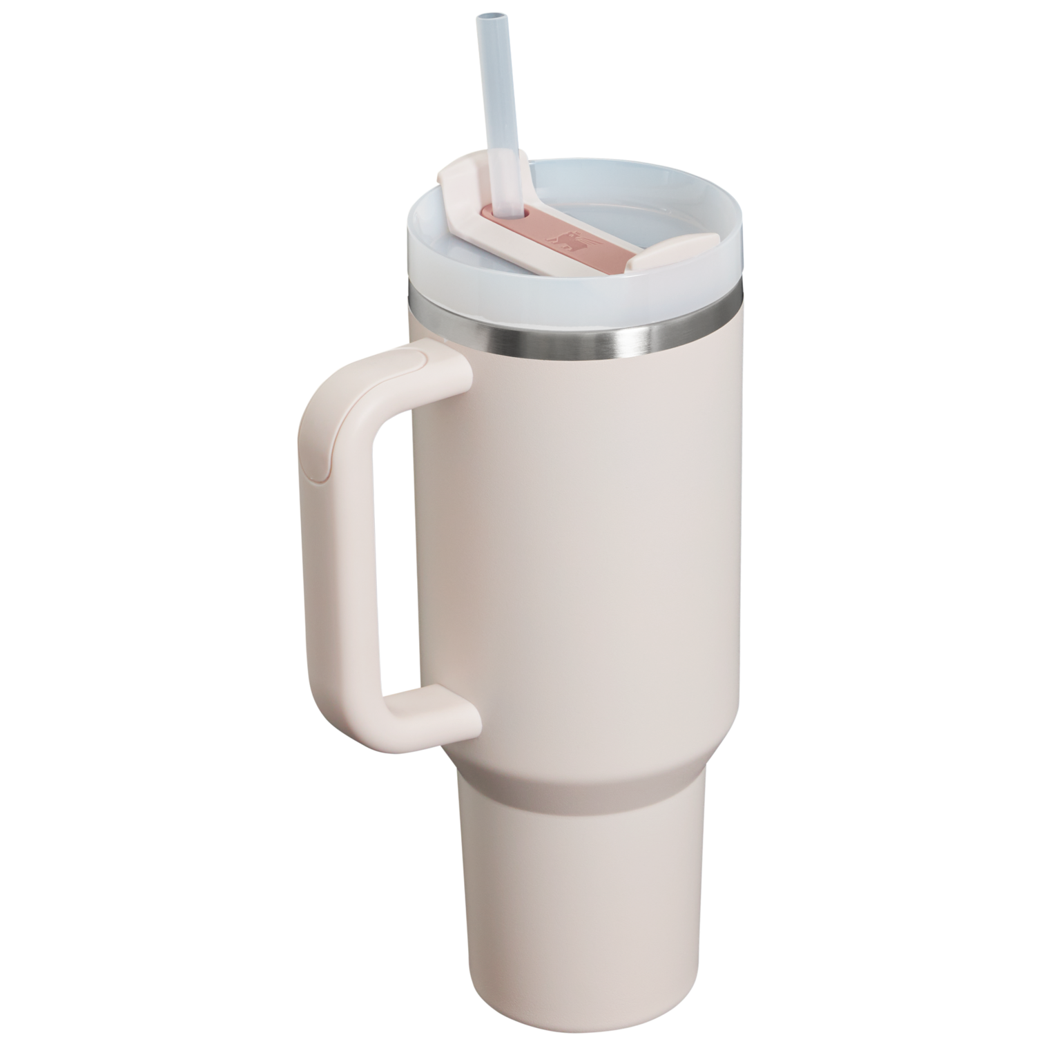 Bicchiere Termico Stanley Quencher H2.0 850ml - Acciaio Inox Con Cannuccia - Mantiene Freddo 40 Ore - Tigerlily - Foto 3