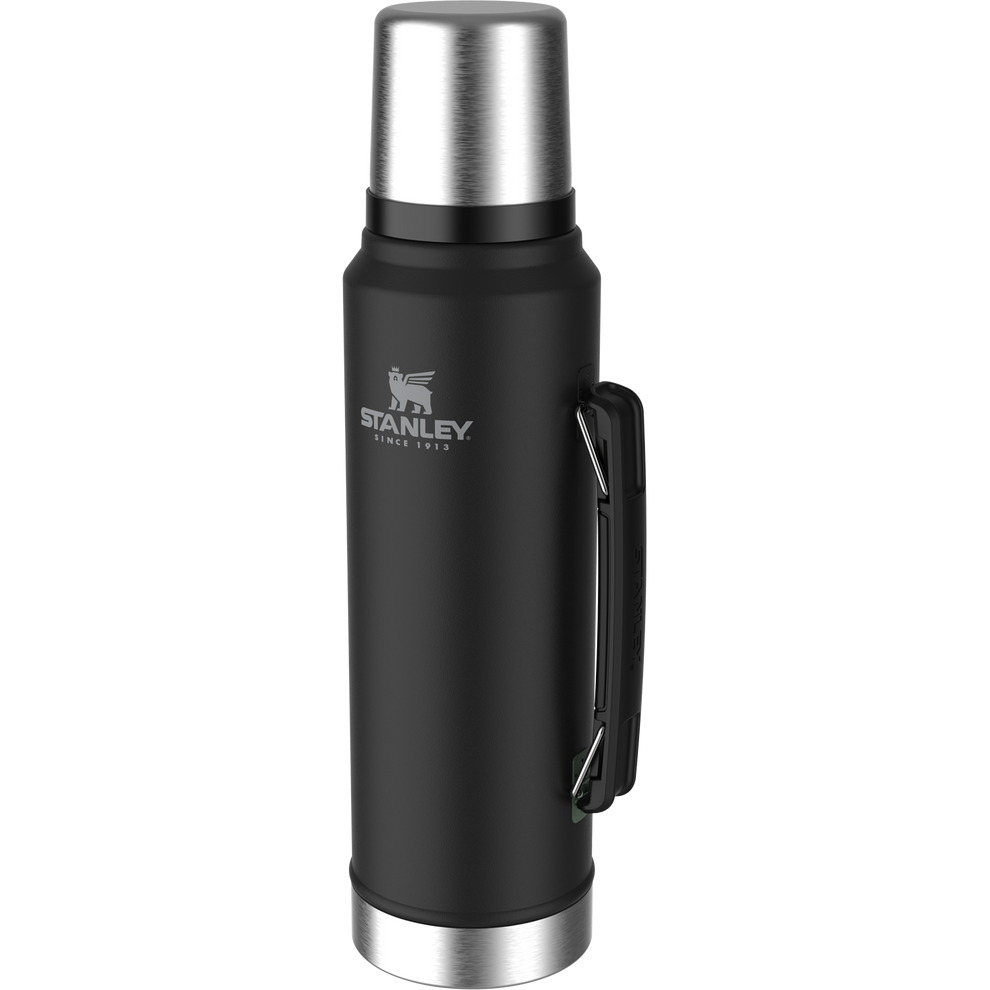 Stanley 1913 Classic Legendary Bottle 1L - Stanley Create in Matte Black Pebble