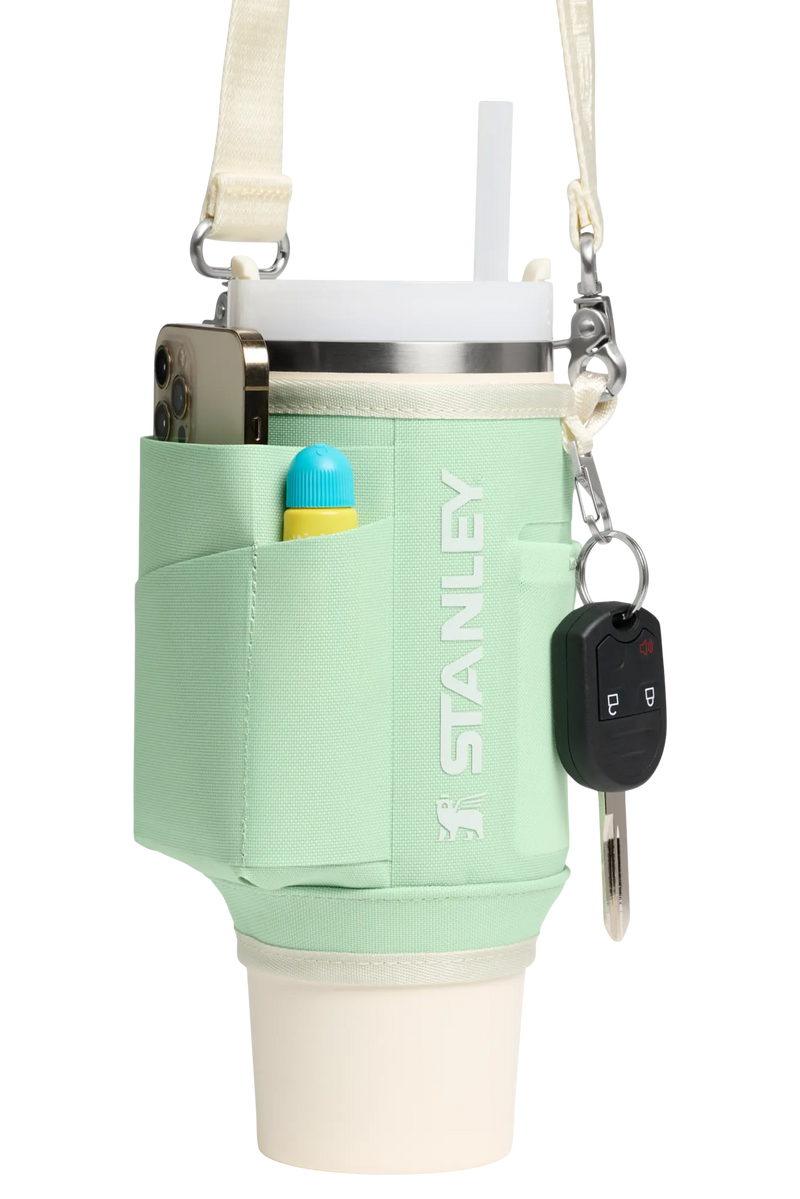 Stanley 1913 All-Day Quencher Carry-All 0.89L in Pistachio | Detailed View