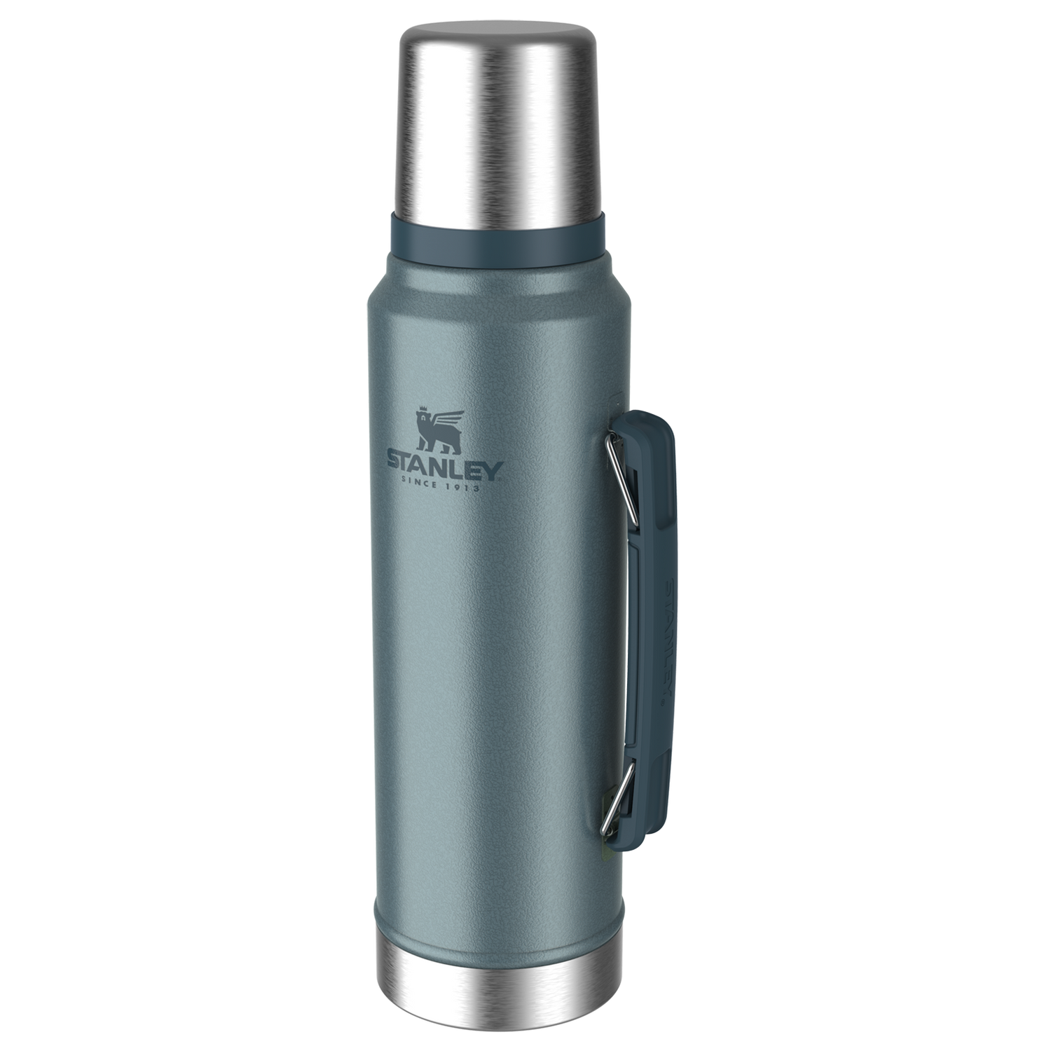 Stanley 1913 Classic Legendary Bottle 1L in Hammertone Ice | View 1