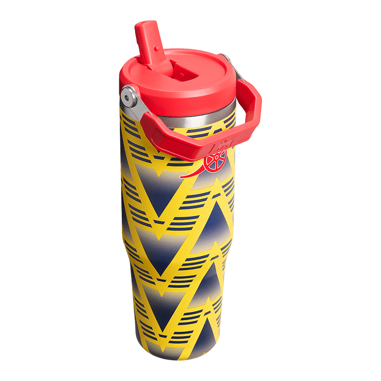 Stanley 1913 Stanley 1913 x Arsenal IceFlow™ Flip Straw 2.0 Tumbler 0.89L in Bruised Banana | View 2
