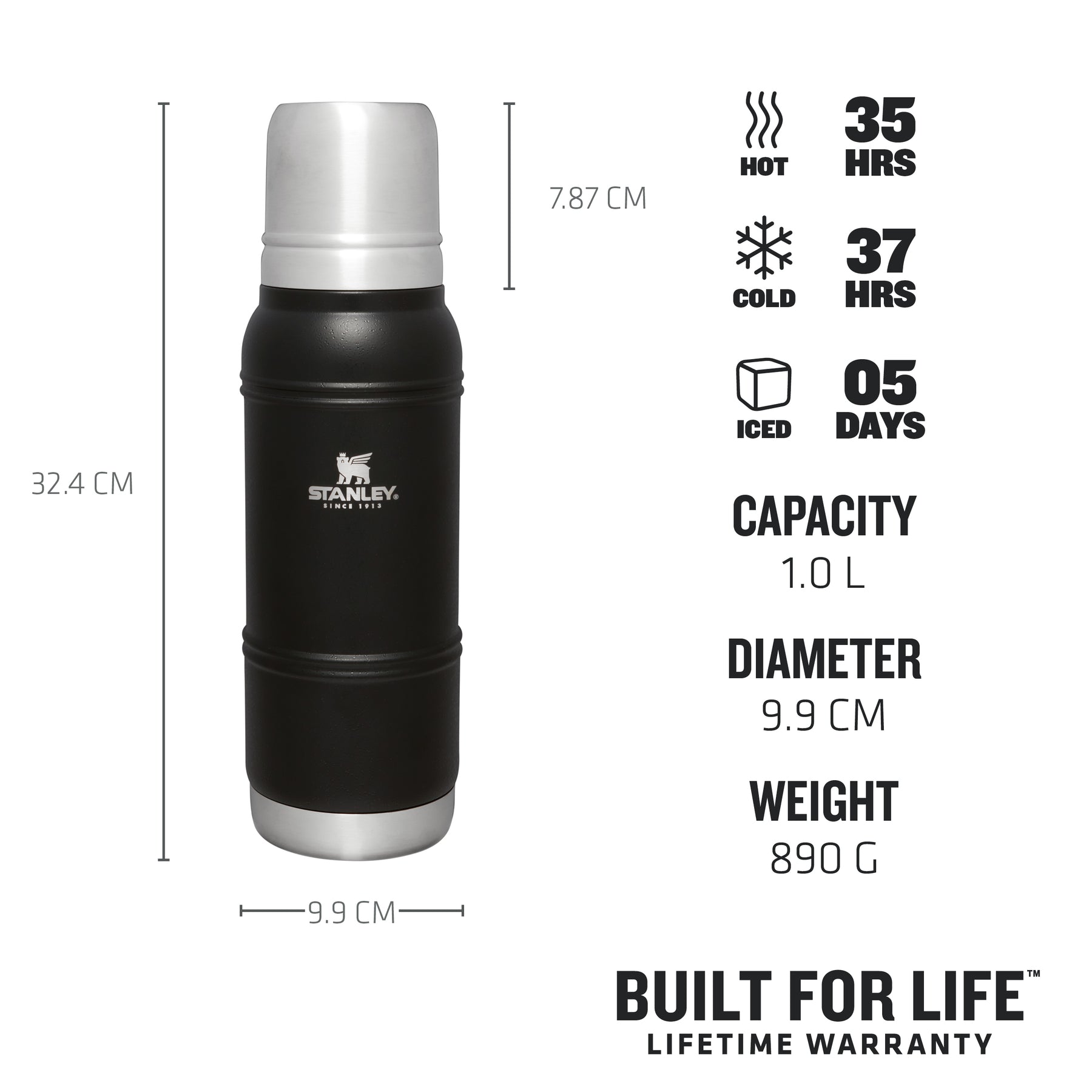 Stanley Master Series thermos flask 0.5l