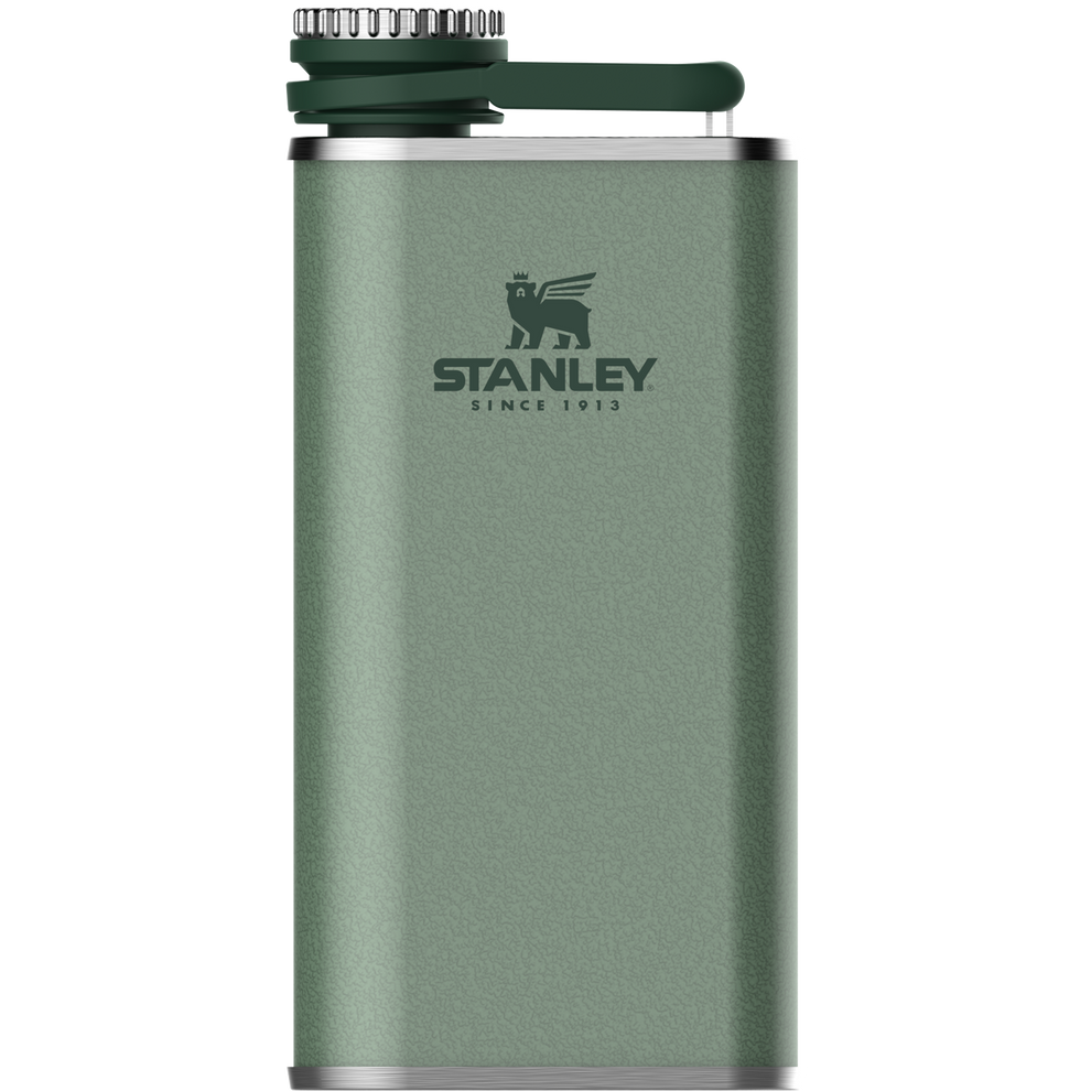 Stanley 1913 Classic Easy Fill Wide Mouth Flask in Hammertone Green