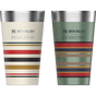 Swatch for Stanley 1913 Pendleton Yakima Camp Stripe + Multi- National Park Stripe Pint 2 Pack Stacking Pint Set   2 x 0.47L in Yakima Camp Stripe and National Park Stripes