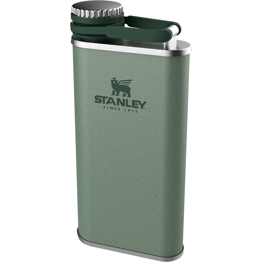 Stanley 1913 Classic Easy Fill Wide Mouth Flask in Hammertone Green