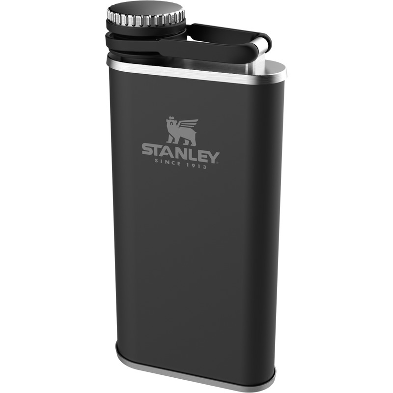 Stanley 1913 Classic Easy Fill Wide Mouth Flask 0.23L - Stanley Create in Matte Black Pebble