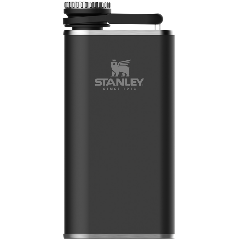 Stanley 1913 Classic Easy Fill Wide Mouth Flask 0.23L - Stanley Create in Matte Black Pebble