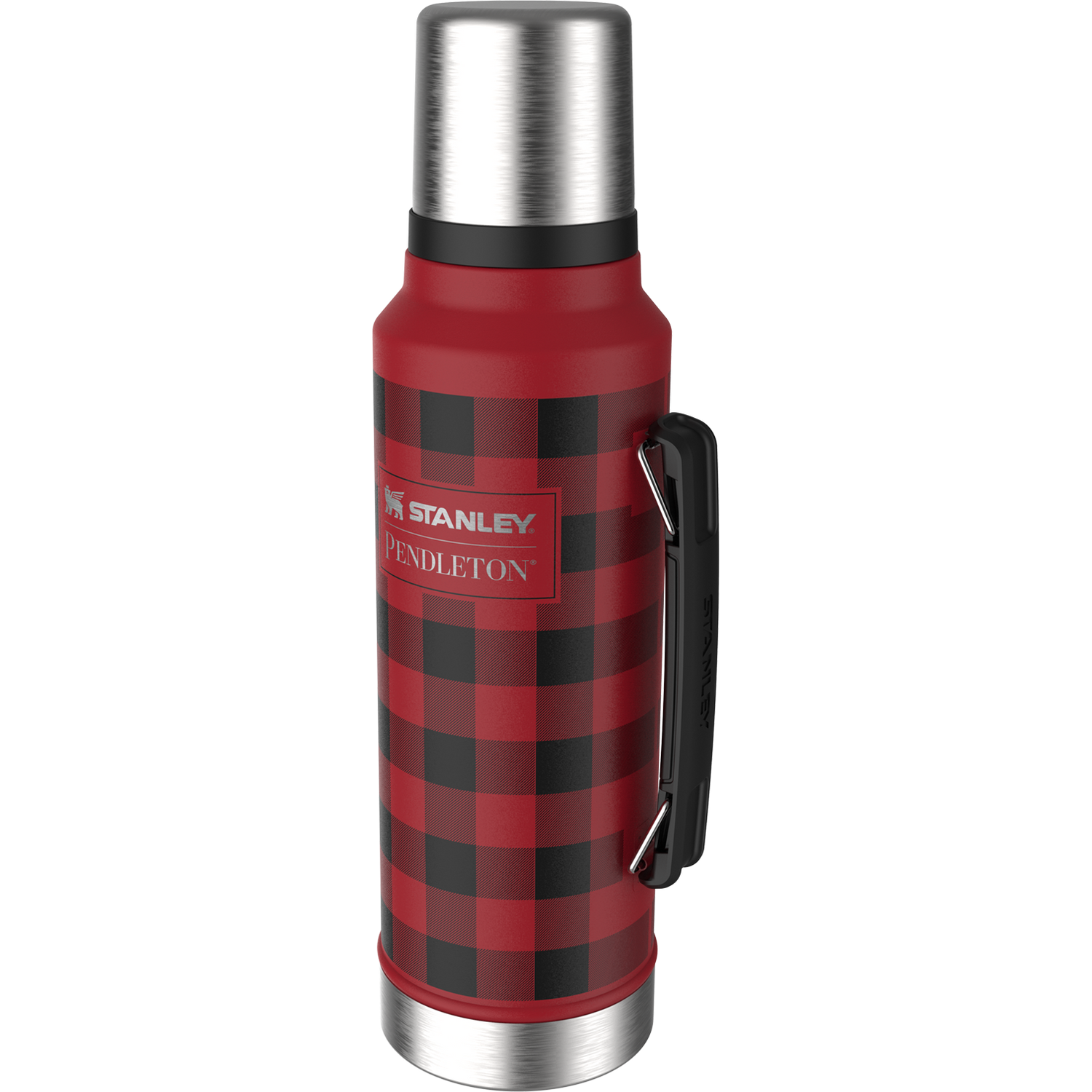 Stanley 1913 Pendleton Rob Roy Buffalo Check Classic Bottle in Rob Roy Buffalo Check | View 2