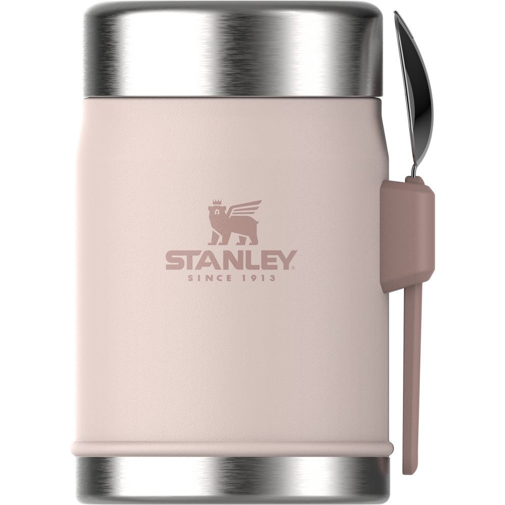 Stanley 1913 Legendary Food Jar + Spork in Rose Quartz