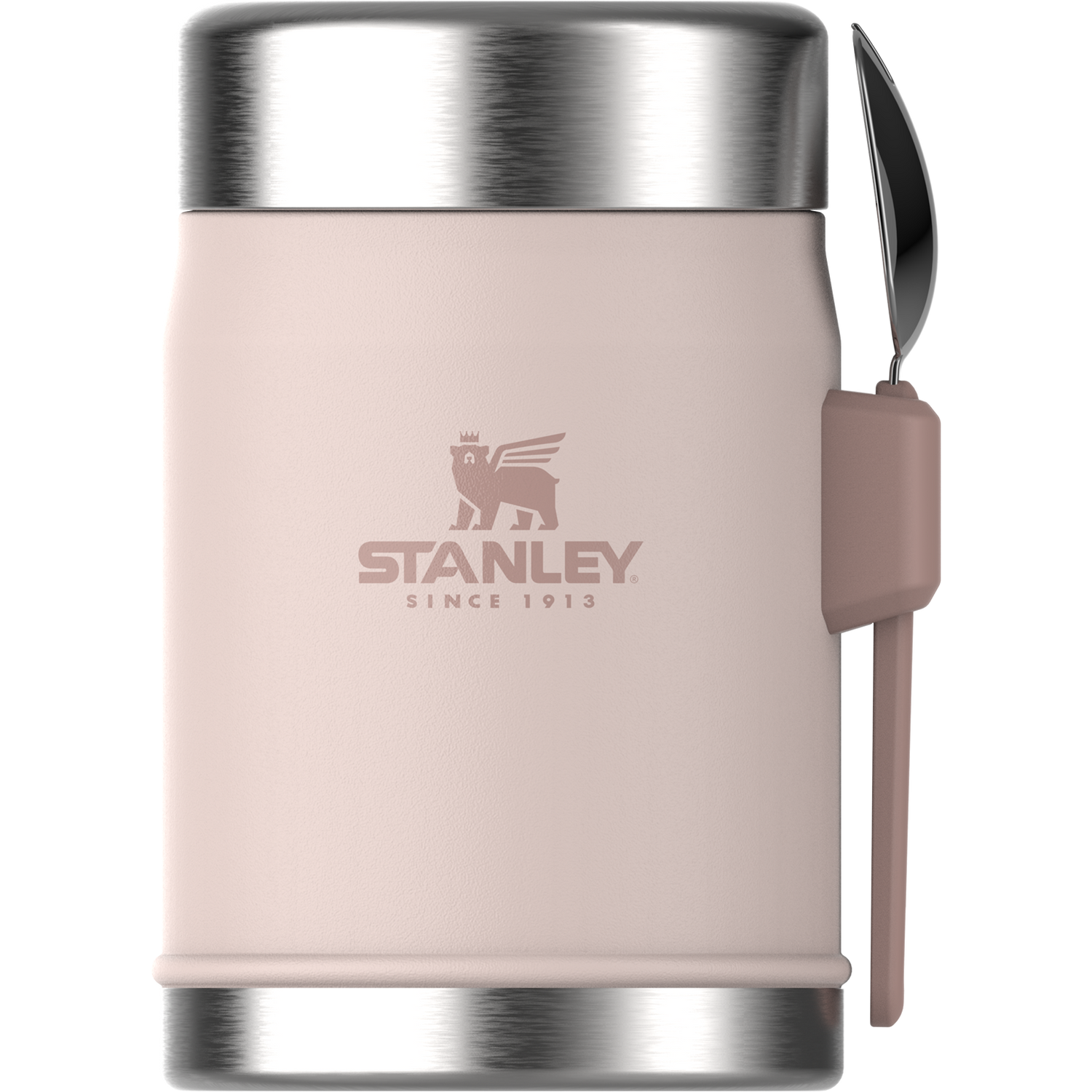 Stanley 1913 Legendary Food Jar + Spork in Rose Quartz