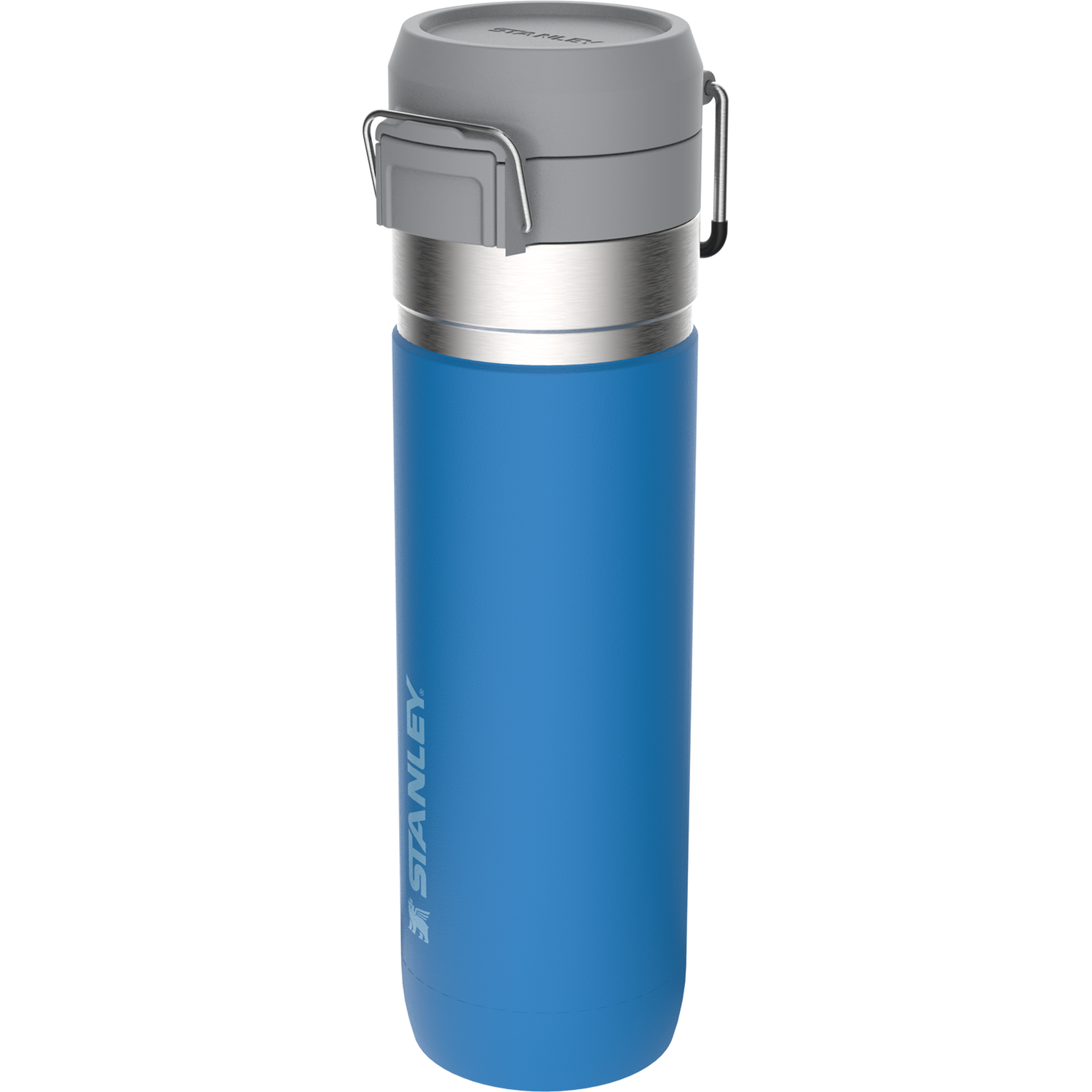 Stanley 1913 Go Quick Flip Water Bottle in Azure | View 3