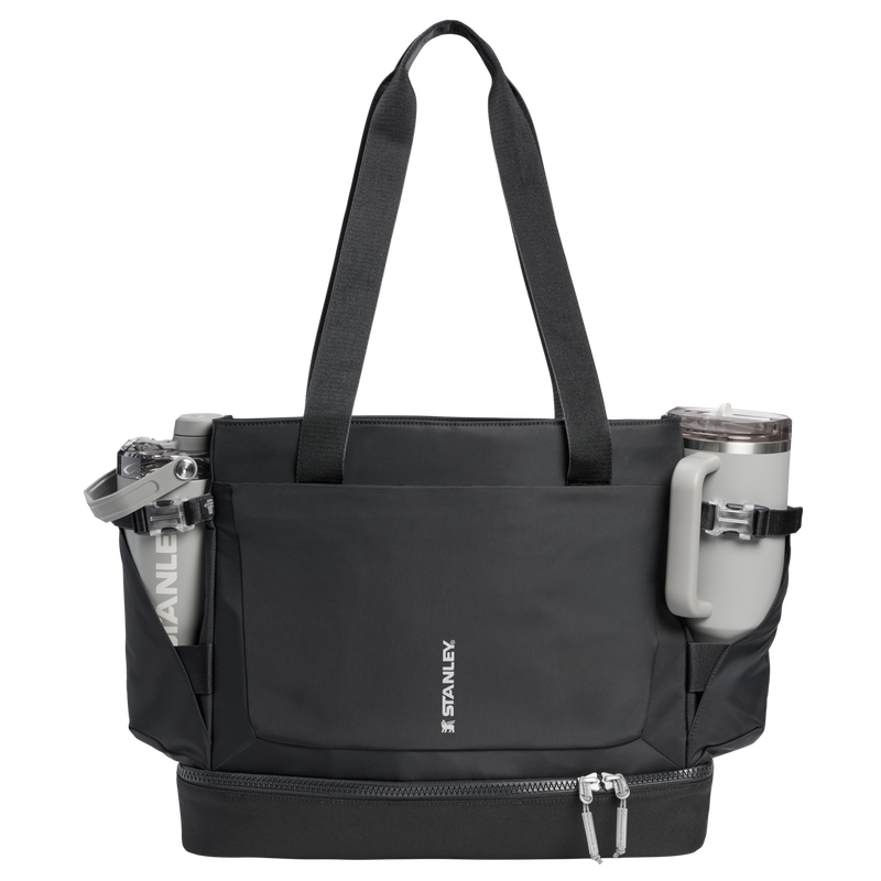 Stanley 1913 Vitalize™ Macro Method Tote 26.1L in Black | Front View