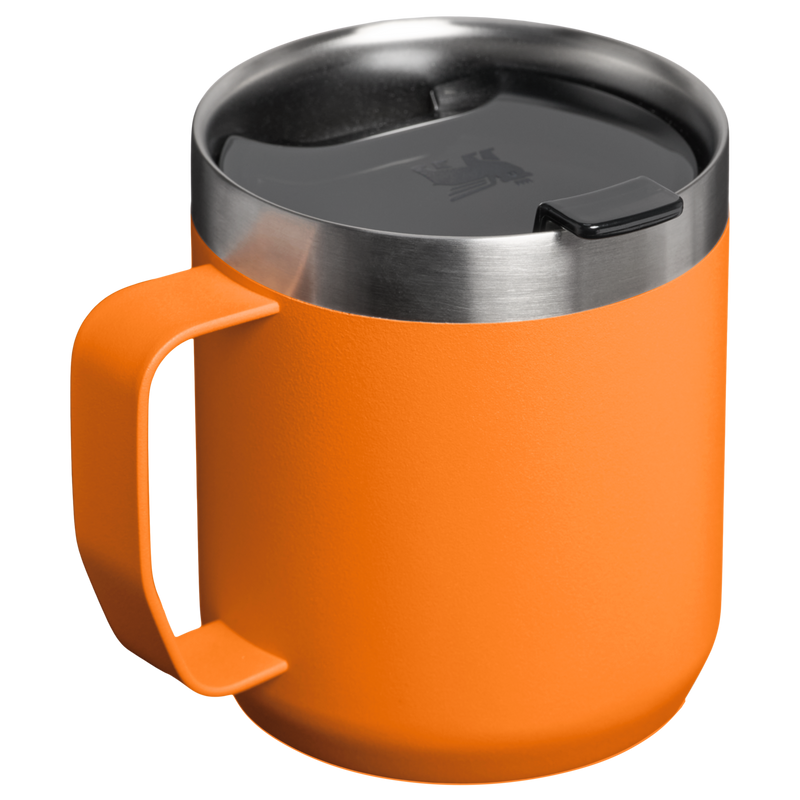 Stanley 1913 Everyday Camp Mug 0.35L in Goldenrod Coral | Back View