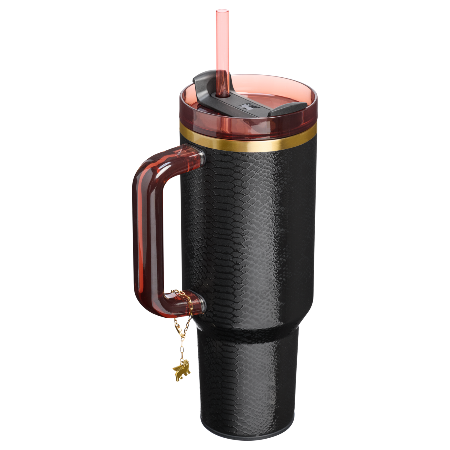 Stanley 1913 Quencher® Luxe H2.0 FlowState™ Tumbler 1.18L in Black Snakeskin | View 1