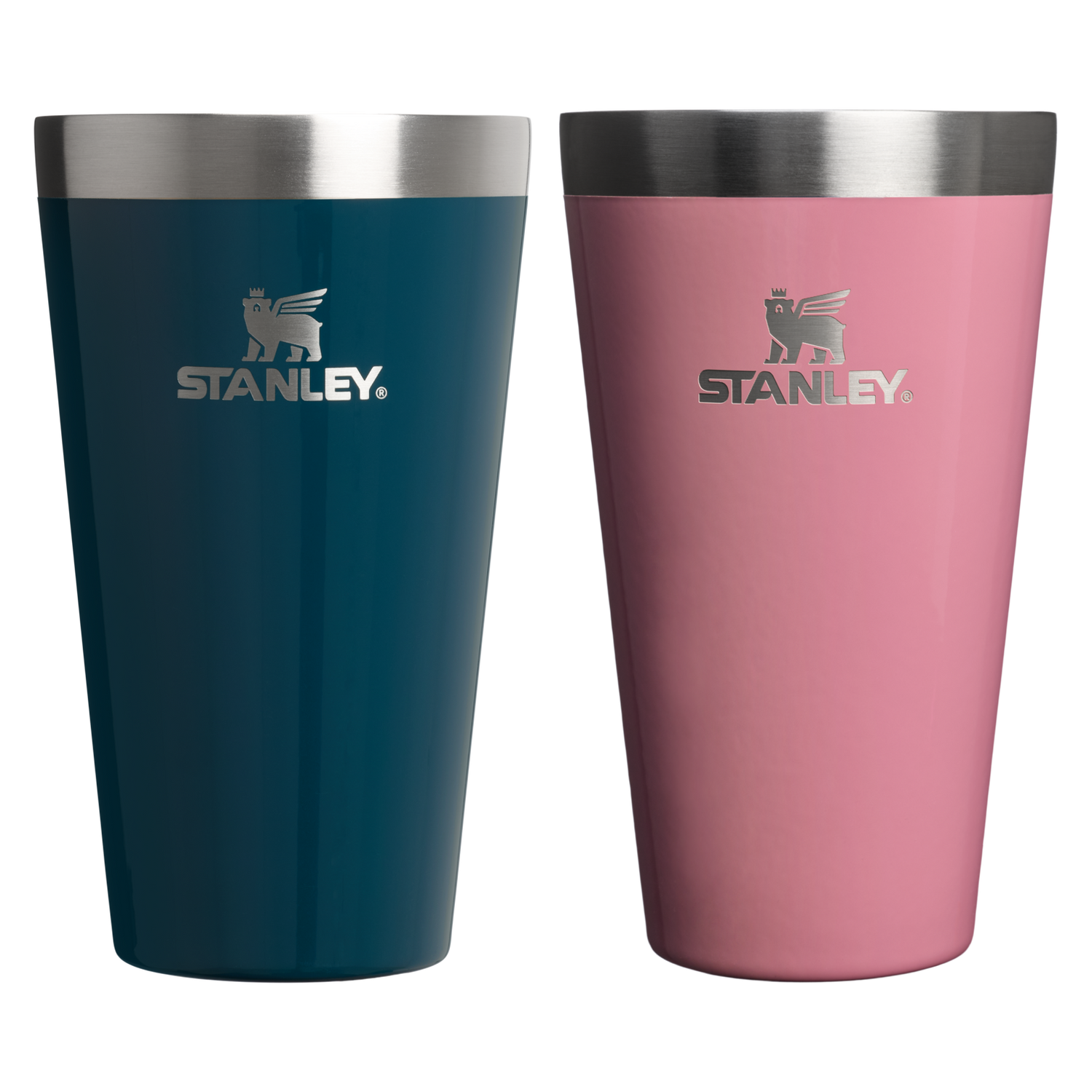 Stanley 1913 Stay Chill Stacking Pint (2x) 0.47L in Ponderosa Gloss/Port Shimmer | View 1