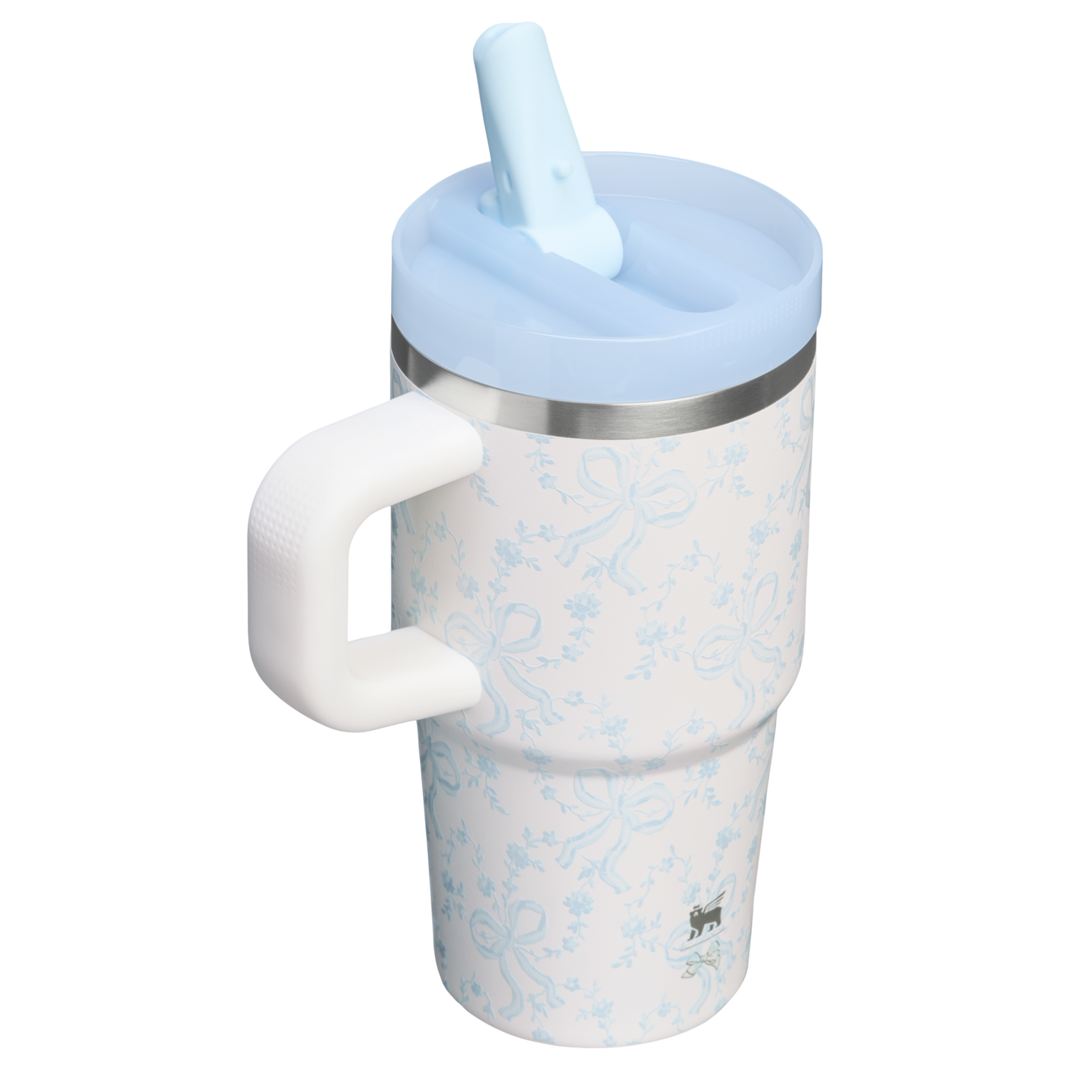 Stanley 1913 Stanley 1913 x LoveShackFancy Quencher® ProTour Tumbler 0.59L in Coquette Bow - Winter Ice | View 2