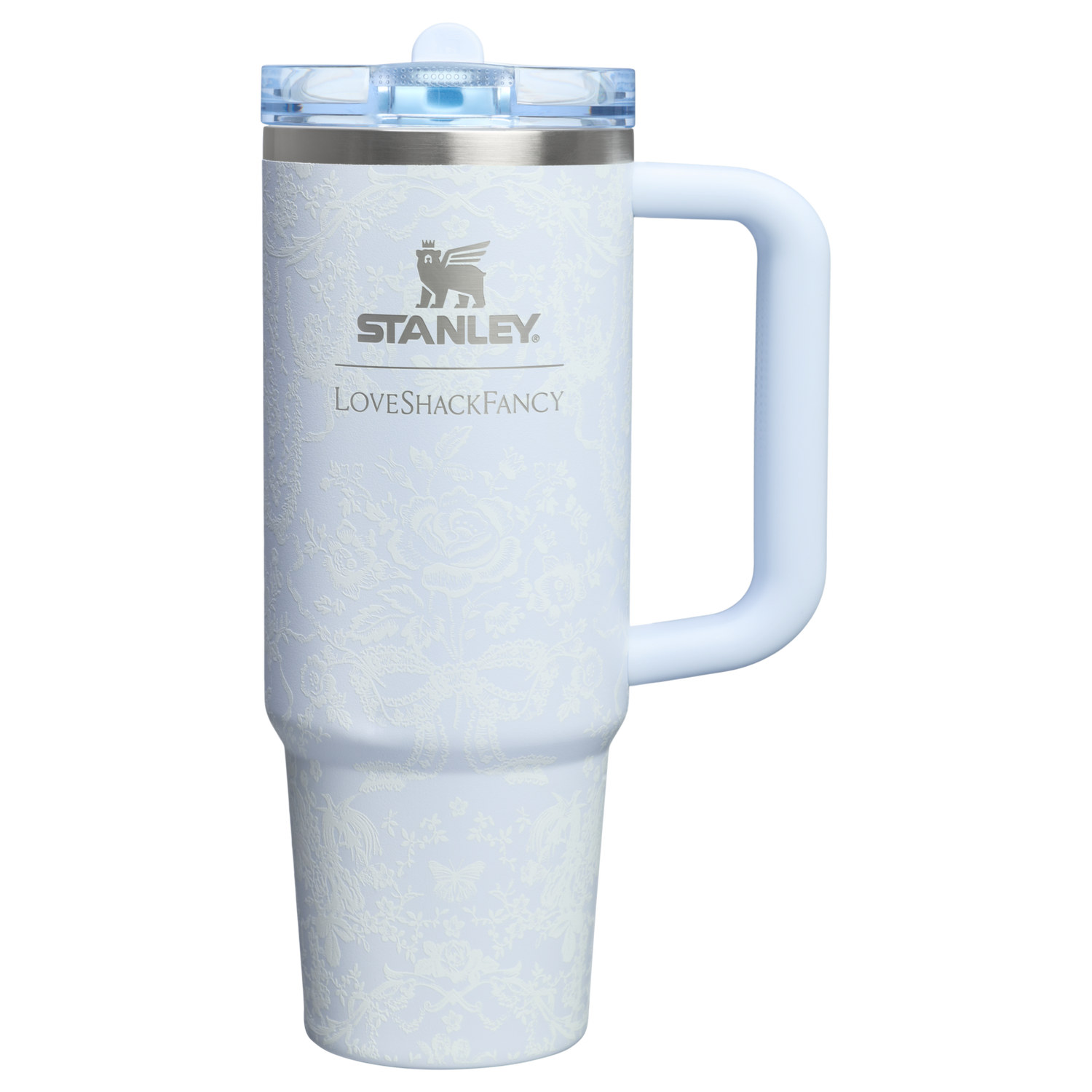 Stanley 1913 Stanley 1913 x LoveShackFancy Quencher® ProTour Tumbler 0.89L in Toscana Toile - Alpine Blue | View 1