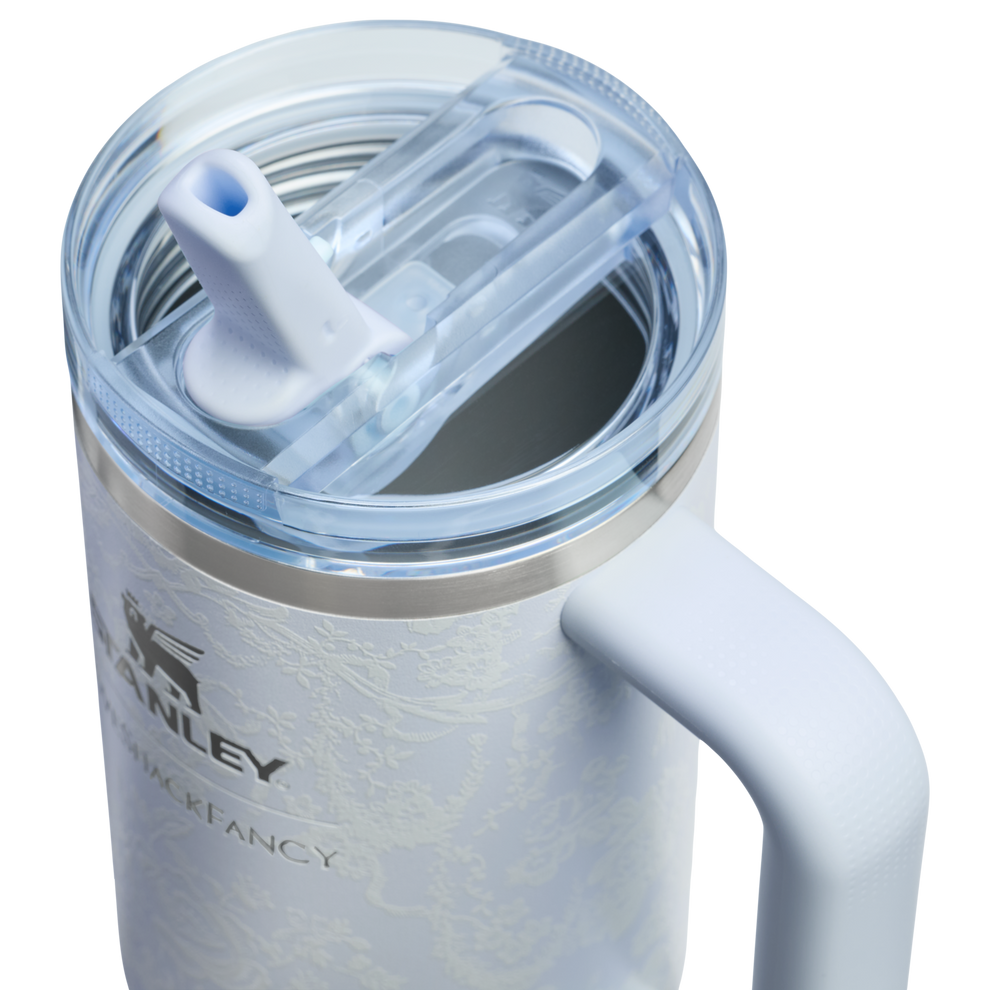 Stanley 1913 Stanley 1913 x LoveShackFancy Quencher® ProTour Tumbler 0.89L in Toscana Toile - Alpine Blue