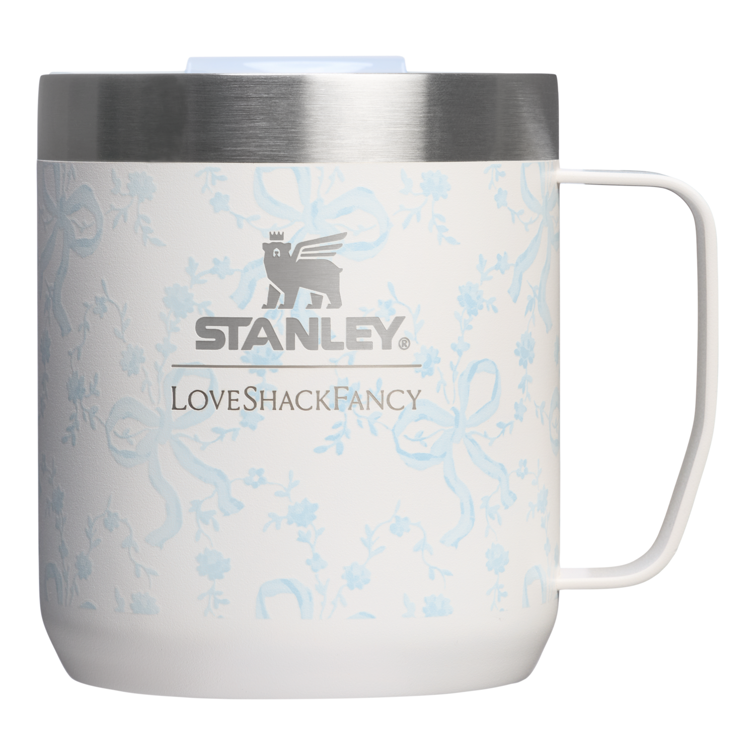 Stanley 1913 Stanley 1913 x LoveShackFancy Camp Mug Set 0.35L in Coquette Bow - Winter Ice | View 1