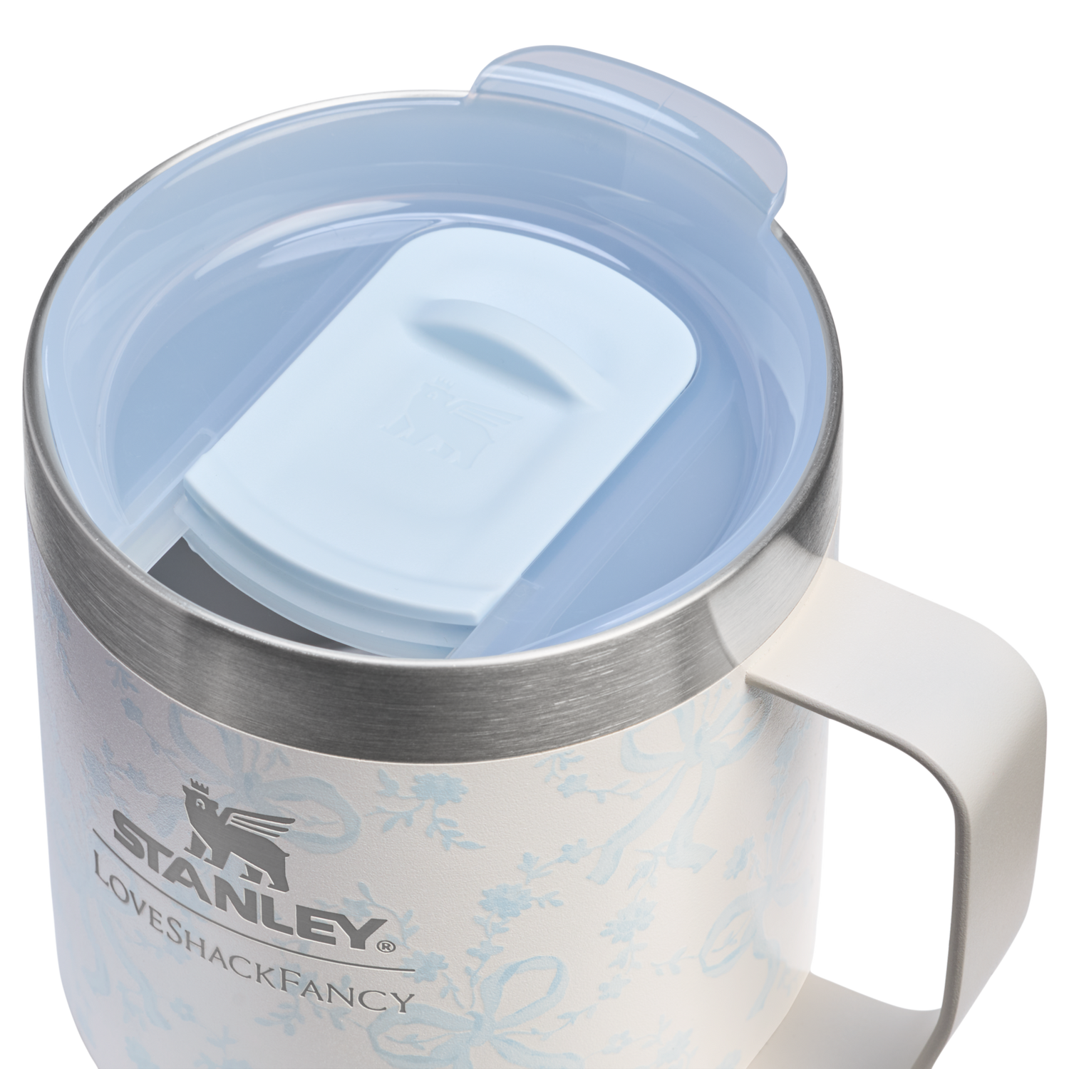 Stanley 1913 Stanley 1913 x LoveShackFancy Camp Mug Set 0.35L in Coquette Bow - Winter Ice | View 2