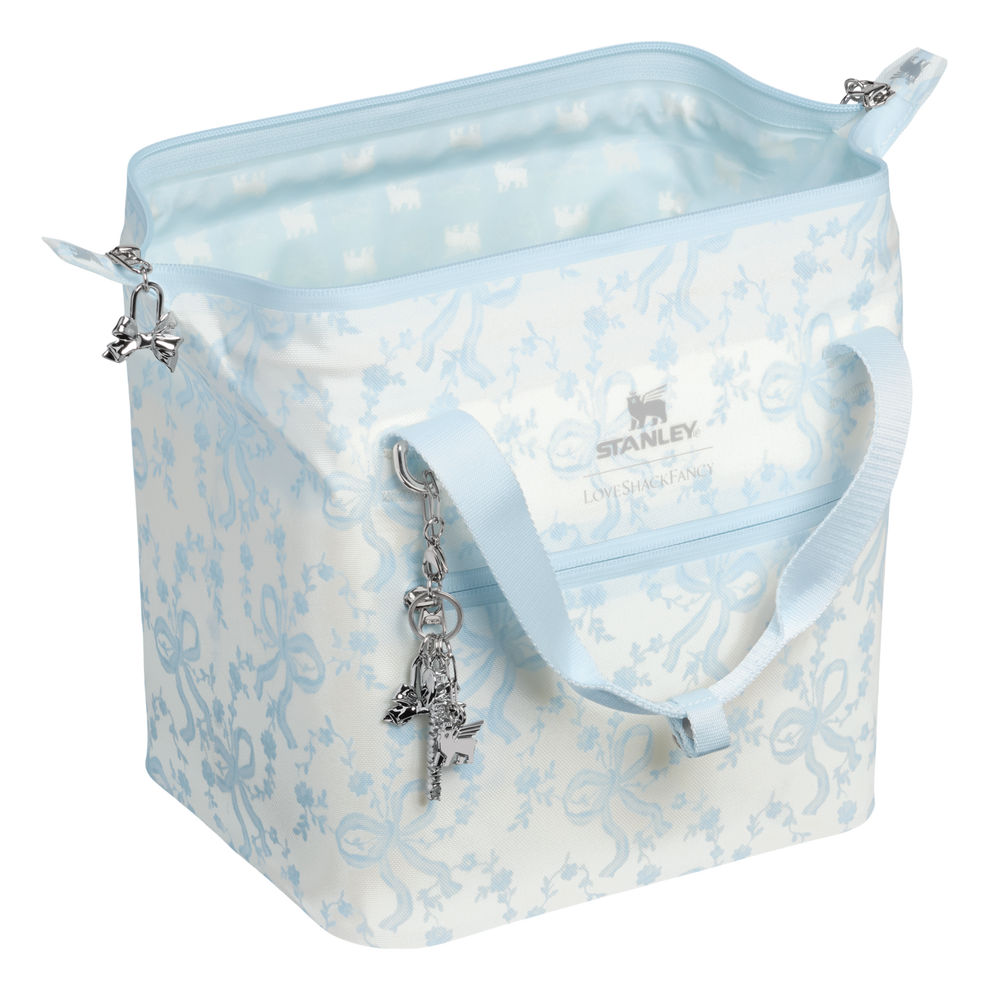 Stanley 1913 Stanley 1913 x LoveShackFancy All-Day Julienne Mini Cooler 7L in Coquette Bow - Winter Ice
