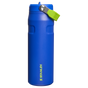 Swatch for Stanley 1913 IceFlow™ Bottle Flip Straw 2.0 0.71L - Stanley Create in Cobalt Chartreuse | Front View