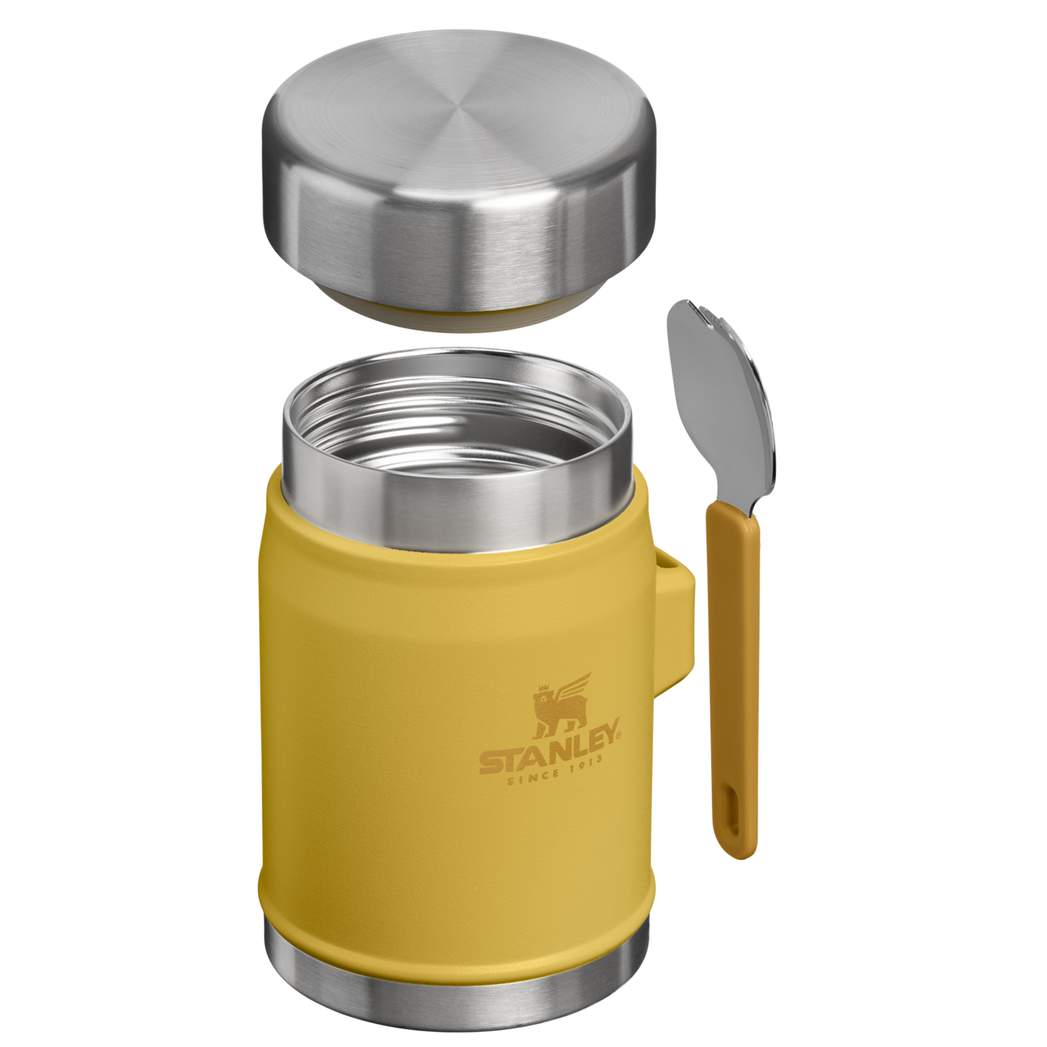 Stanley 1913 Legendary Food Jar + Spork 0.4L in Dijon | View 2