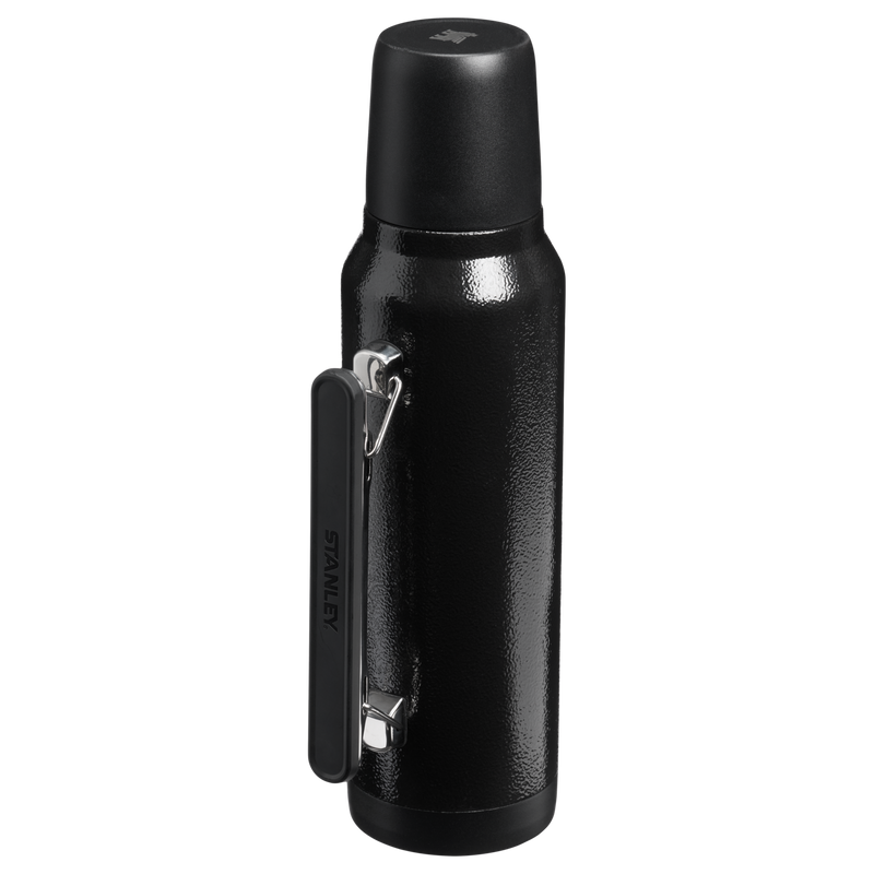 Stanley 1913 New Legend Bottle 1.4L in Hammertone Black | Back View