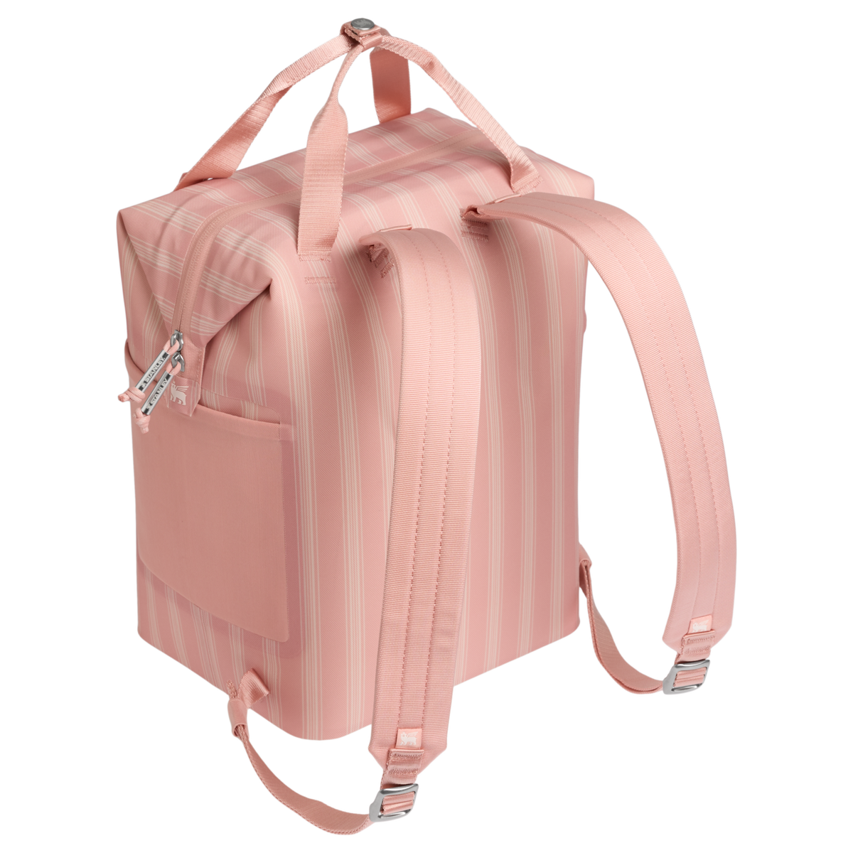 Stanley 1913 Madeleine Mini Backpack Soft Cooler 13.2L in Peach Rose Picnic Stripe