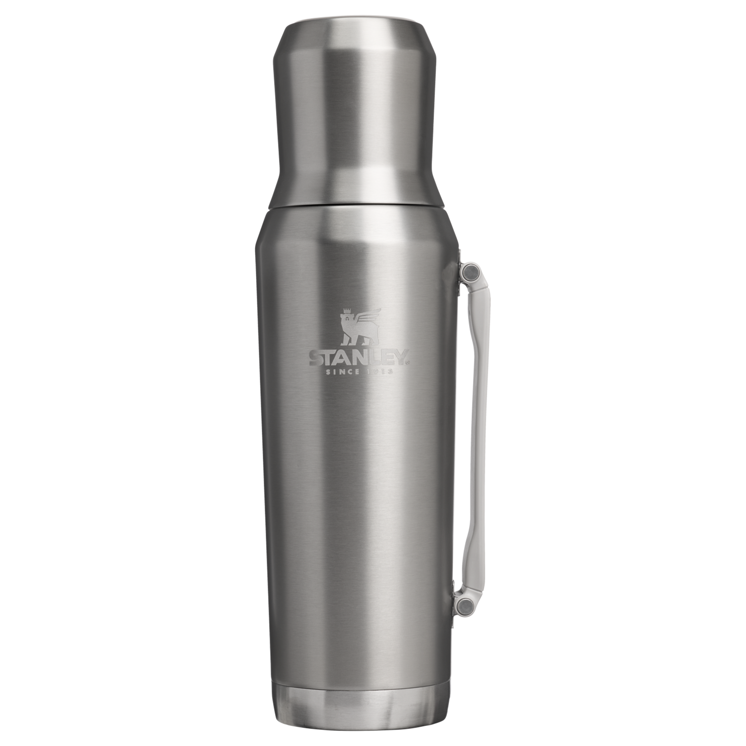 Stanley 1913 Ideal Mate Bottle 1.2L in Stainless Steel Ash | View 1