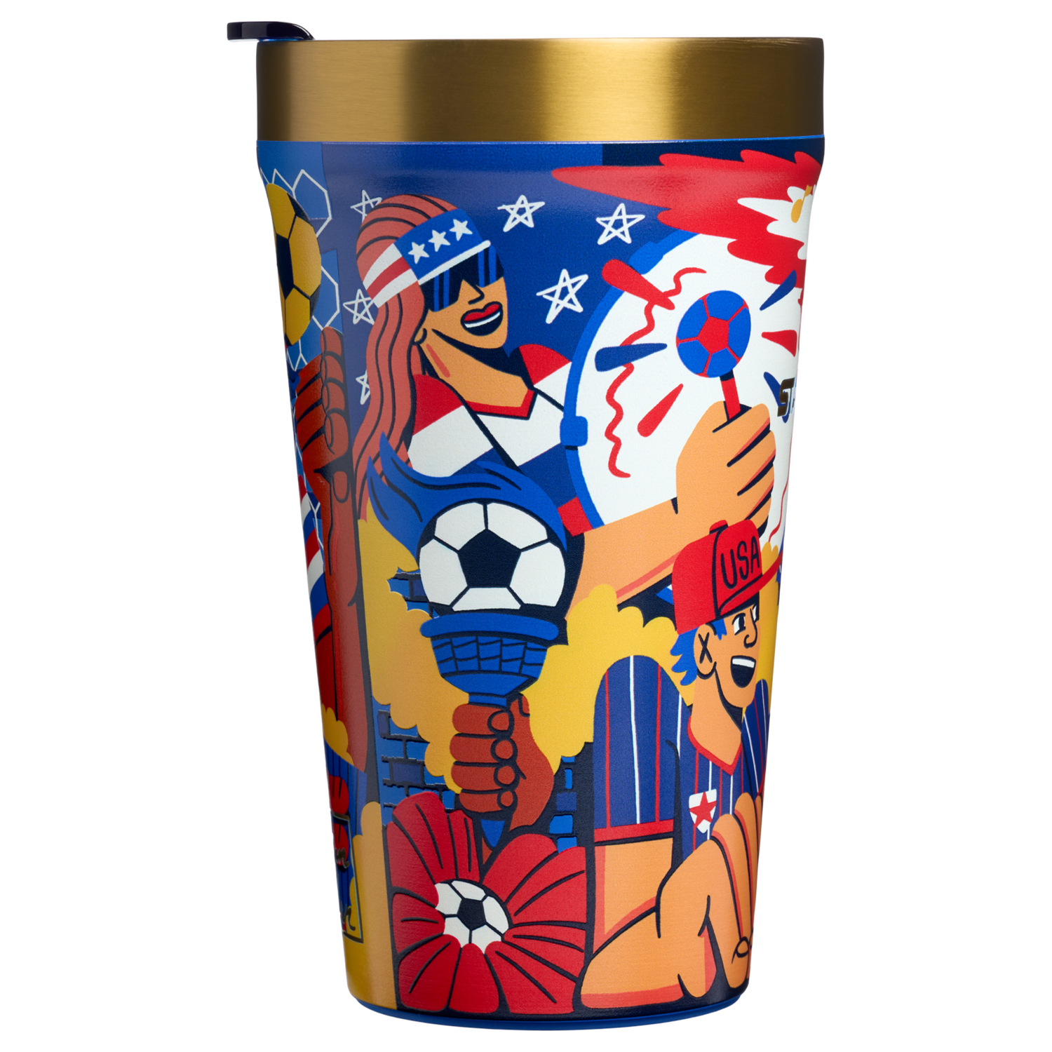Stanley 1913 Fútbol Artist Collection Tumbler 0.47L in USA | View 3