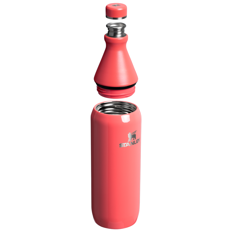 Stanley 1913 All Day Slim Bottle 0.59L in Hot Coral Gloss