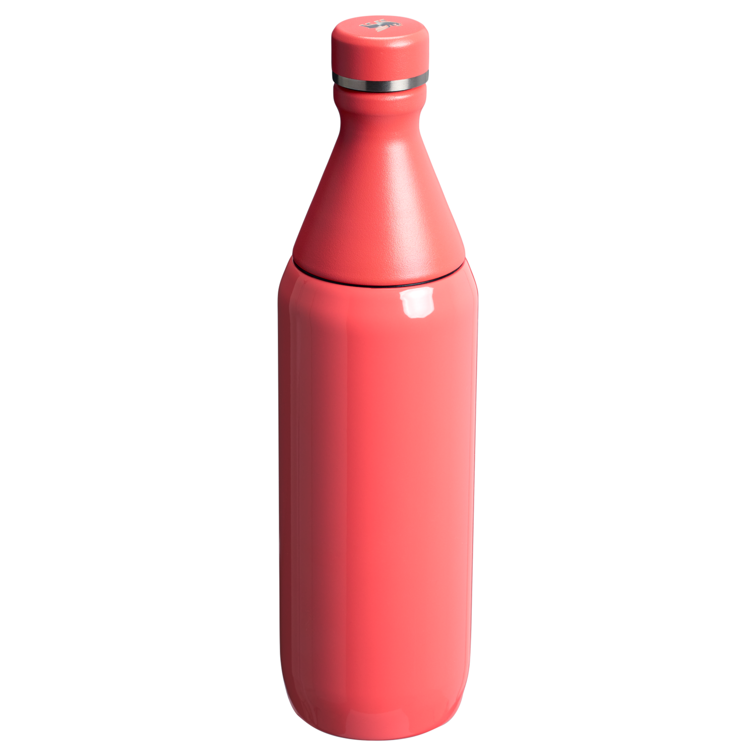 Stanley 1913 All Day Slim Bottle 0.59L in Hot Coral Gloss | View 1