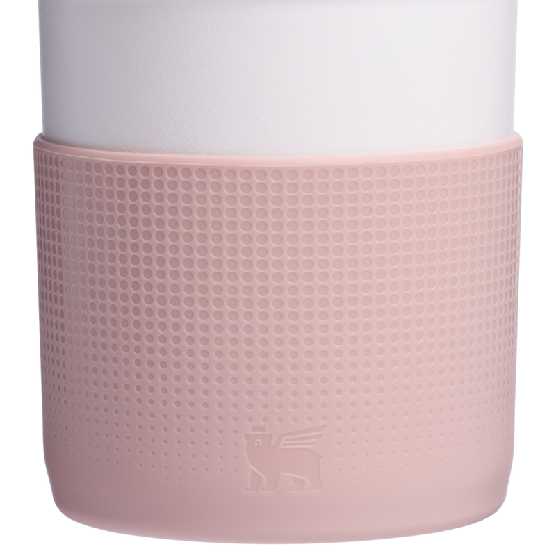 Stanley 1913 Quencher® Boot and Straw Cover Set 1.18L in Pink Dusk | Front View