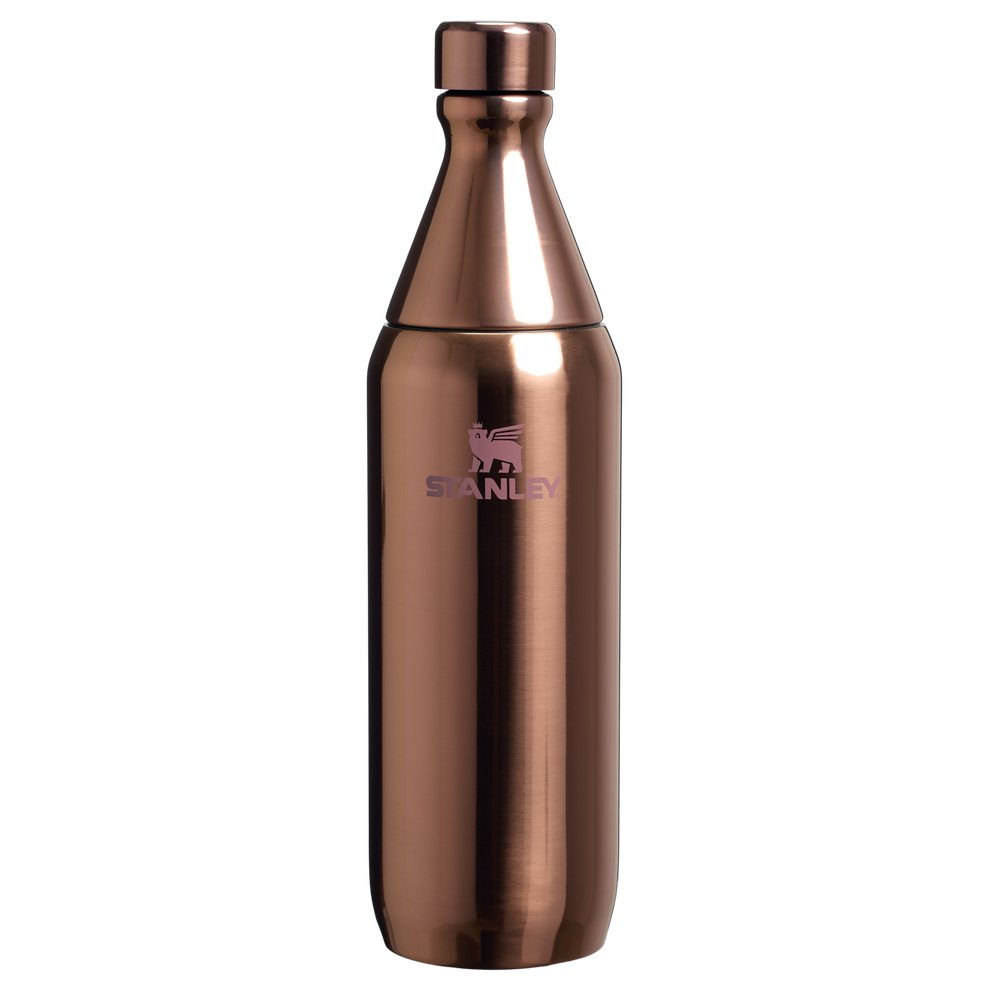 Stanley 1913 All Day Slim Bottle 0.59L in Polished Rose Gold