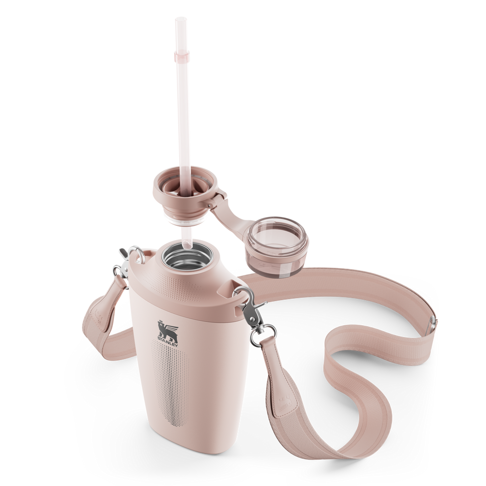 Stanley 1913 Cross Bottle in Rose Quartz