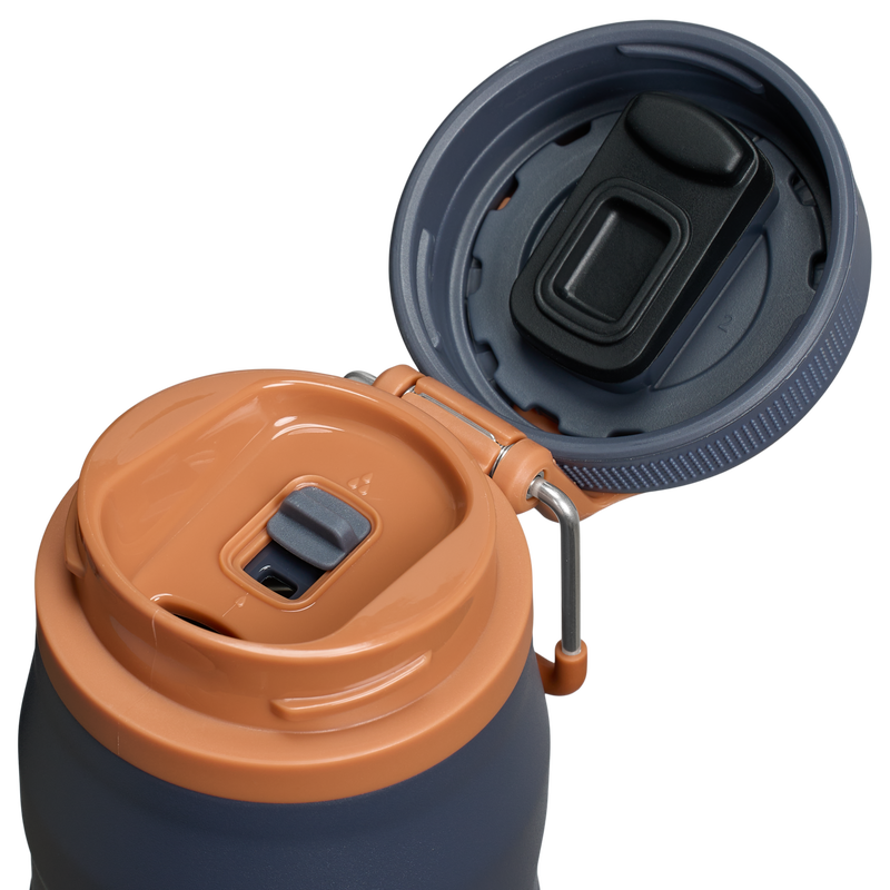 Stanley 1913 IceFlow™ Bottle Twist Flip 0.71L in Twilight | Lid Detailed View