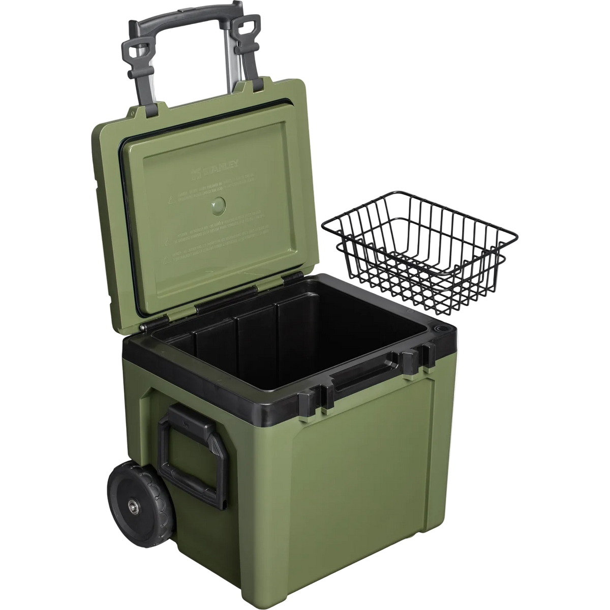 Stanley 1913 Cold-For-Days Wheeled Outdoor Cooler 47.3L in Dried Pine