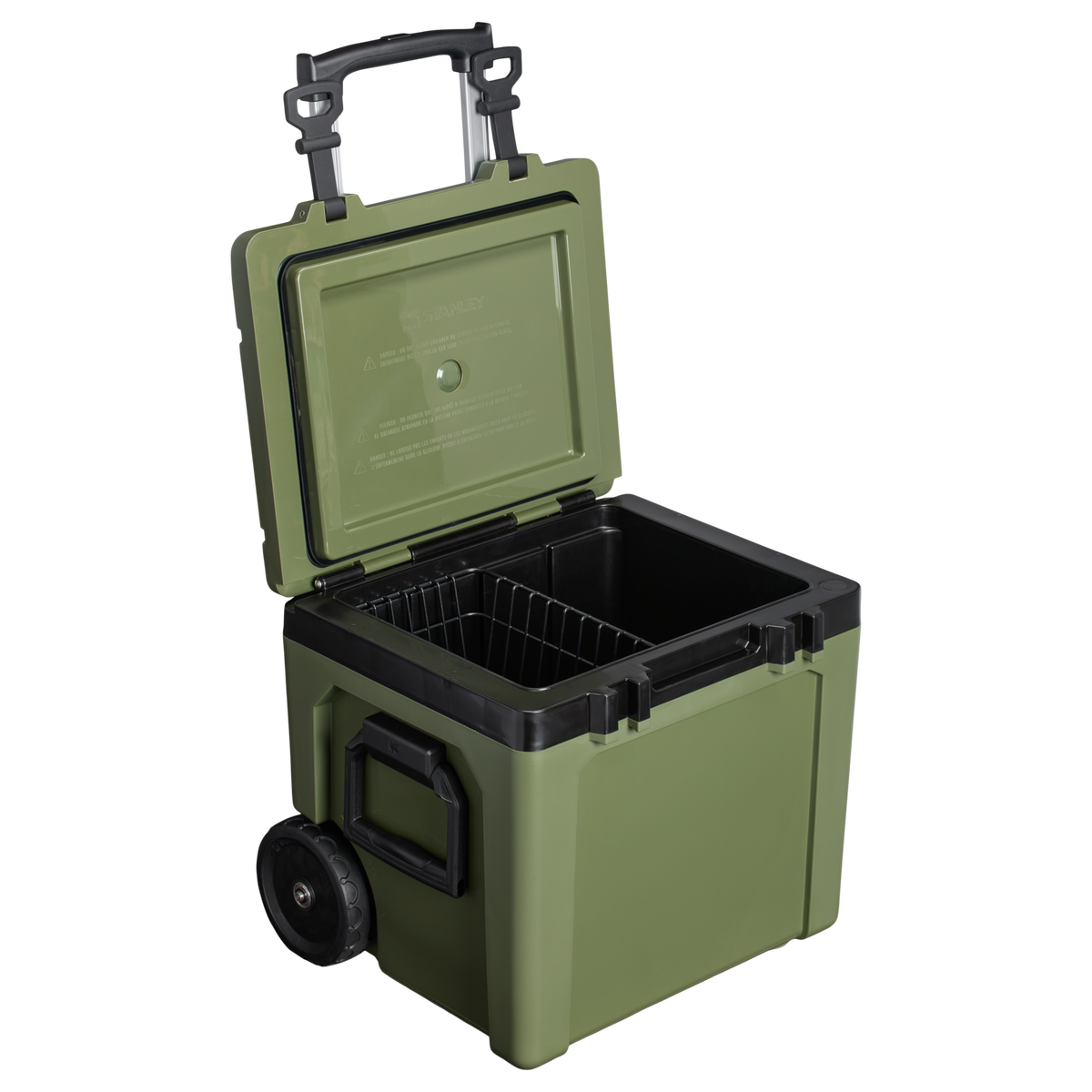 Stanley 1913 Cold-For-Days Wheeled Outdoor Cooler 47.3L in Dried Pine