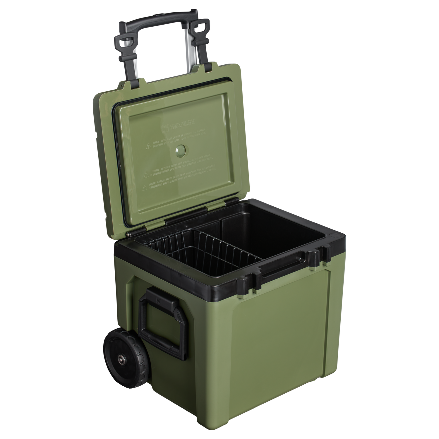 Stanley 1913 Cold-For-Days Wheeled Outdoor Cooler 47.3L in Dried Pine | View 6
