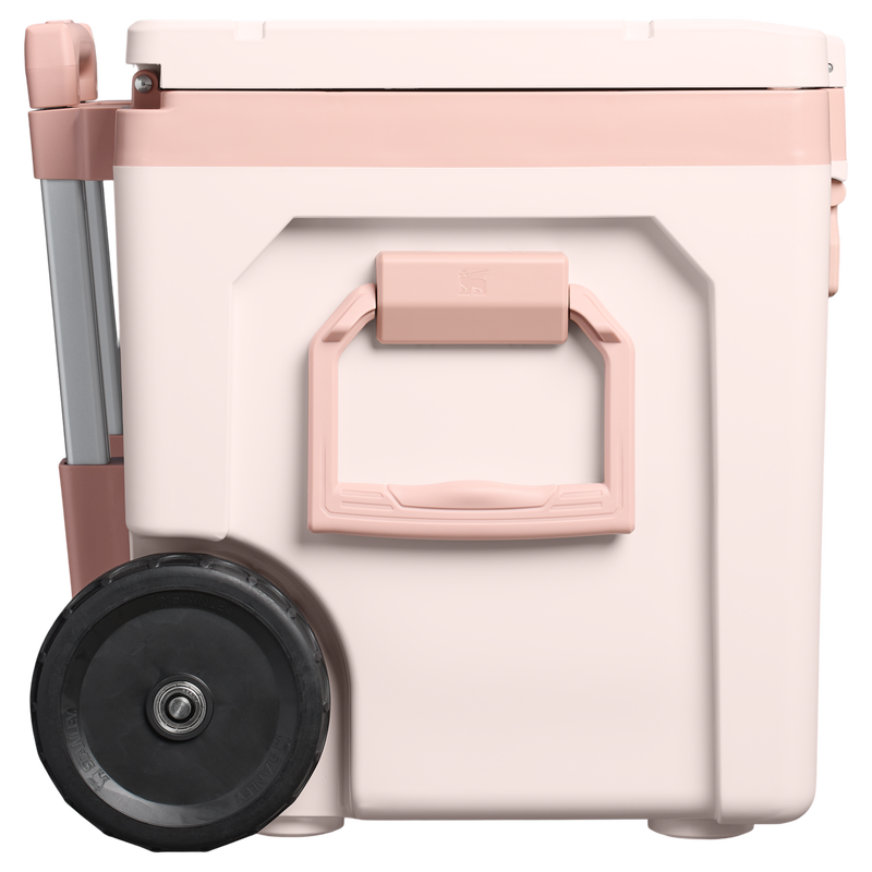 Stanley 1913 Cold-For-Days Wheeled Outdoor Cooler 47.3L in Rose Quartz