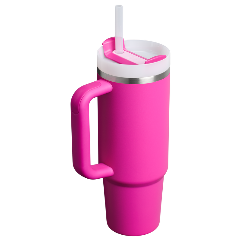 Stanley 1913 Quencher® H2.0 FlowState™ Tumbler 0.89L in Violet Blossom | Back View