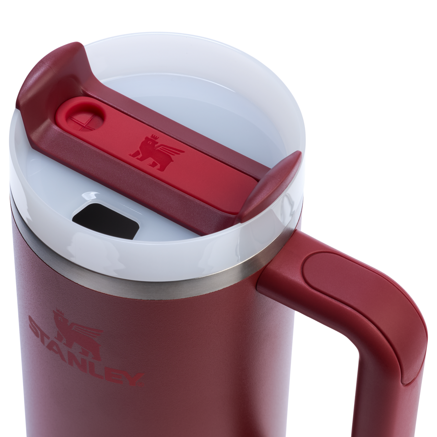 Stanley 1913 Quencher® H2.0 FlowState™ Tumbler 0.89L in Cranberry | View 2